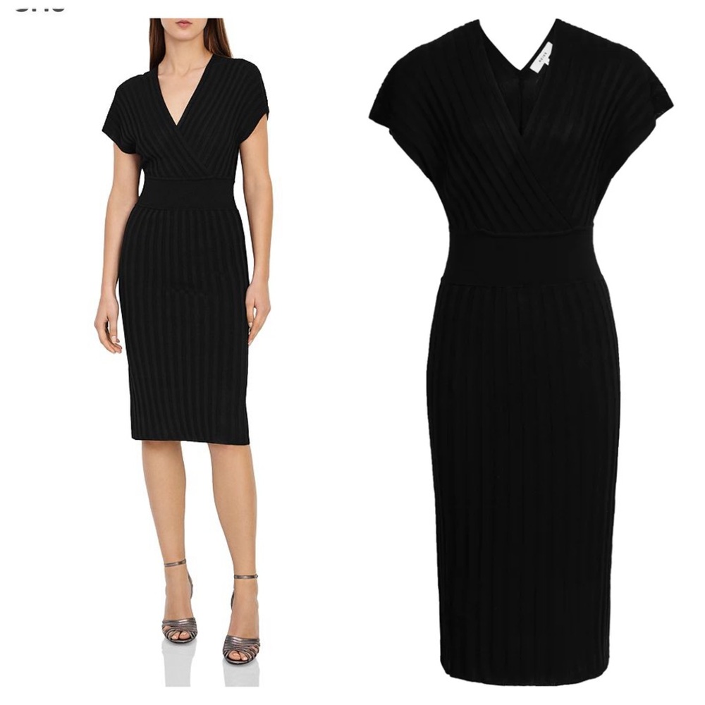 REISS • The Talitha Dress in Black